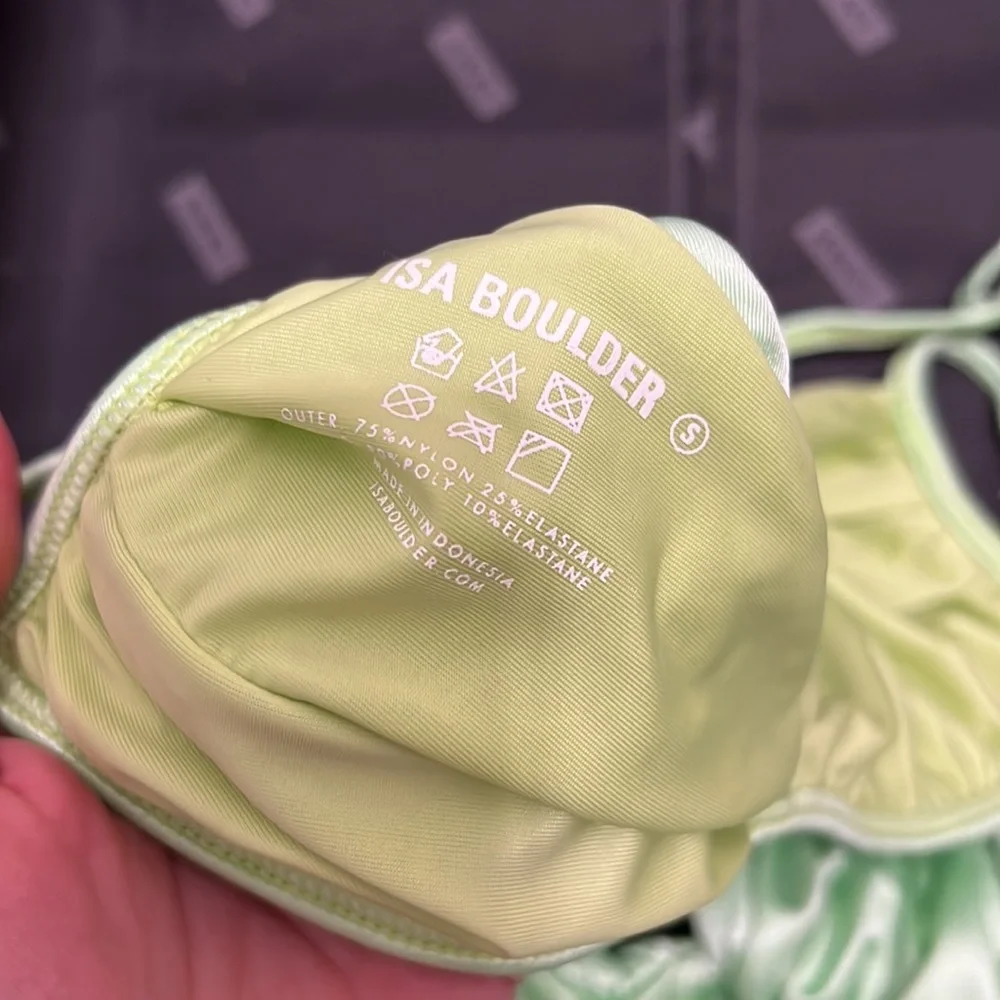 Isa Boulder Green Neon Bikini (XS Bottoms and S top) - Picture 9 of 16
